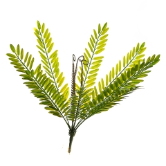 Гілка папороті зелено-жовта штучна (8408-054)