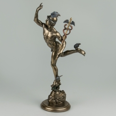 УЦІНКА Статуэтка "Гермес" (36 см) (Тріщина в нозі та на посоху) (00BR-75516A4)