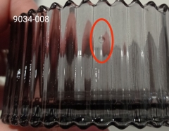 УЦІНКА Ємність для зберігання "Грація руху", 11 см (Дефект лиття скла,скол,ржава шайба) (00BR-9034-008)