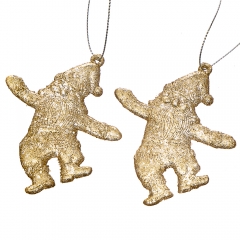 Набор украшений "Золотые Деды Морозы" (022NR/gold)