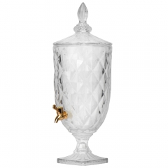 УЦІНКА Лимонадниця "Свіжість літа", 5 л (Бульбашки,сколи,дефект скла,потертості) (00BR-9098-007)