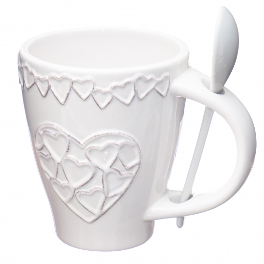 УЦІНКА Чашка з ложкою 