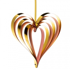 Гирлянда серця (розовая, голубая) (8711-005)