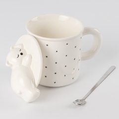 УЦІНКА Кружка "Сон медведика", 400 мл *Рандомний вибір дизайну (Скол на кришці,дефект лиття) (00BR-9255-014)