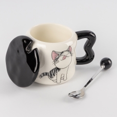 УЦІНКА Кружка "Муркотик", 350 мл (Скол на кришці) (00BR-9255-008)