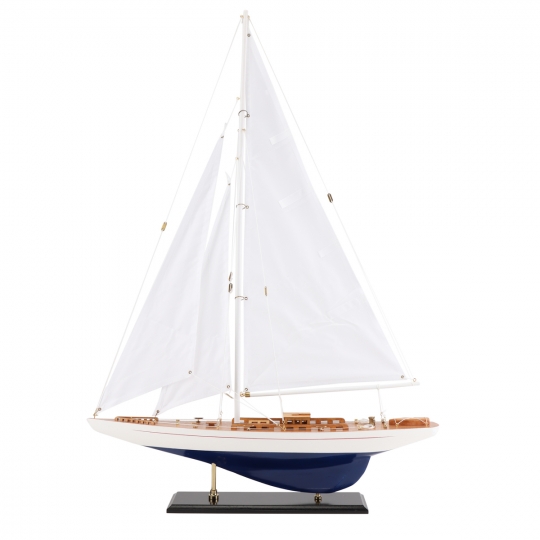 УЦІНКА Дерев'яна модель, вітрильник 59 см (Без коробки,плями,подряпини) (00BR-8937-002)