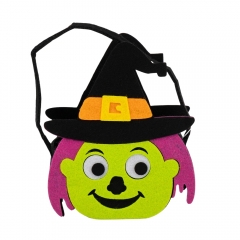 Фетровий кошик для солодощів "Відьмочка", 19 см (9243-014)