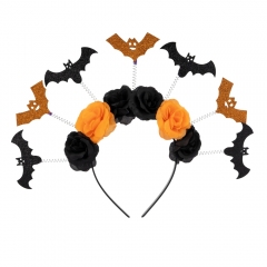 Ободок "Квіти з кажанами", 23 см * Рандомний вибір дизайну (9243-016)