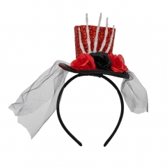 Ободок "Червоний капелюшок", 23 см (9243-017)