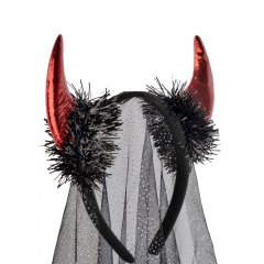 Ободок "Ріжки диявола", 19 см (9243-018)