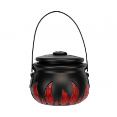 Декор на Хелловін "Казан на вогнищі", 21 см (9243-031)