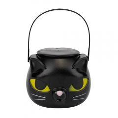 Декор на Хелловін "Чорний кіт", 19 см (9243-034)