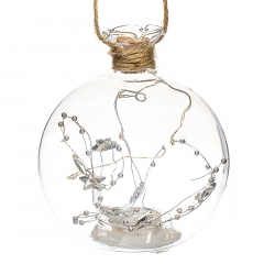 Ялинкова іграшка "Чарівна куля", 10х11см (з підсвічуванням) (050NB)