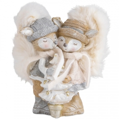 Статуетка "Білочки-сестрички", 18 см (6014-049)