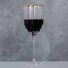 УЦІНКА Келих "Золота лоза", 380 мл (Бульбашки,сміття у склі,потертості,дефекти,пошкоджена упаковка) (00BR-9118-006)