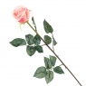 Троянда рожева, 77 см, силікон (008F/pink)