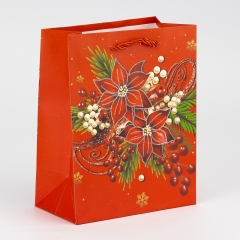 Подарунковий пакет "Краса Нового року", 18*23 см * Рандомний вибір дизайну (9263-004)