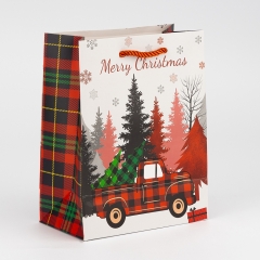 Подарунковий пакет "Різдвяні подарунки", 18*23 см * Рандомний вибір дизайну (9263-007)