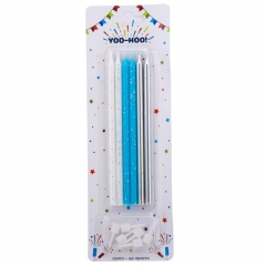 Набір свічок для торта "Спалах емоцій", 13 см (9074-077)