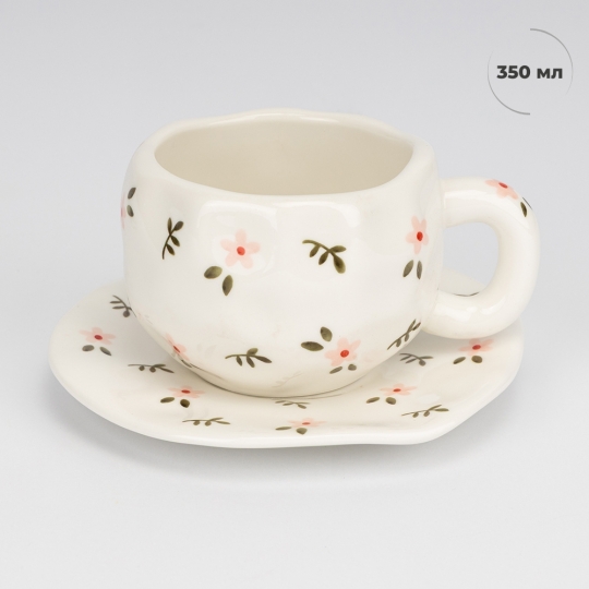 Чашка з блюдцем Чашка з блюдцем