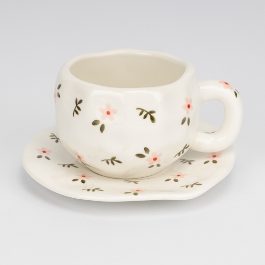 Чашка з блюдцем Чашка з блюдцем