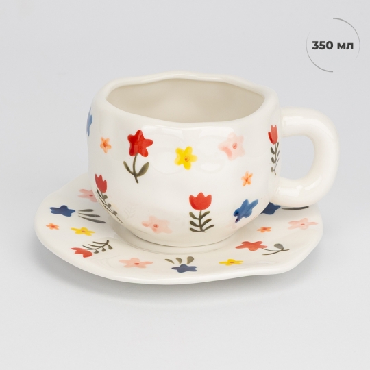 Чашка з блюдцем Чашка з блюдцем