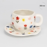 Чашка з блюдцем 
