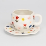 Чашка з блюдцем 