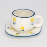 Чашка с блюдцем «Солнечная ромашка», 350 мл (9295-003)