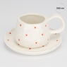 Чашка з блюдцем 