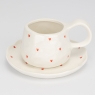 Чашка з блюдцем 