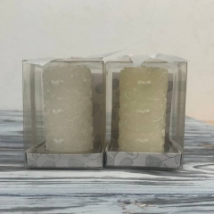 Весільна свічка (8 см) (колір кремовий, білий) (017Q)