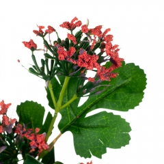 Штучна зелень, червона (8717-001)