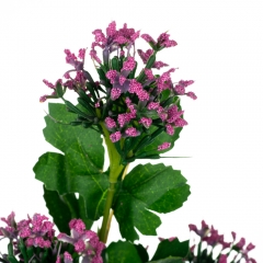 Штучна зелень, темно-рожева (8717-002)