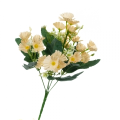 Квітковий букет, бежевий (8717-013)