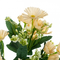 Квітковий букет, бежевий (8717-013)