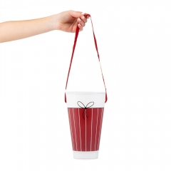 Коробка "Романтик", бордова (8929-028)