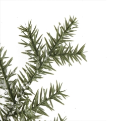 Засніжена ялинкова гілка 70 см (6015-019)