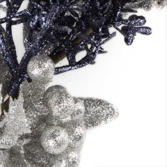 Декоративна гілка "Зимова зустріч" (6015-029)