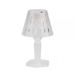 Лампа світлодіодна на батарейках, прозора, 11.6 см (6032-022)