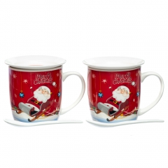 Набор чашек "Merry santa", 350 мл. (8804-009)