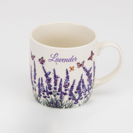 Кружка з блюдцем та ложечкою 