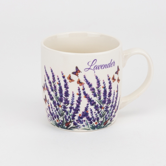 Кружка з блюдцем та ложечкою 