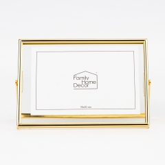 Фоторамка "Золотой акцент", 18*13 см (2027-023)