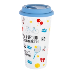 УЦІНКА Керамічний кухоль  450 мл. (Тріщина глазурі,дефект заливки) (00BR-007RA-C)