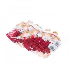 Іграшка "Янголятко" (червона спідниця) (0541J)