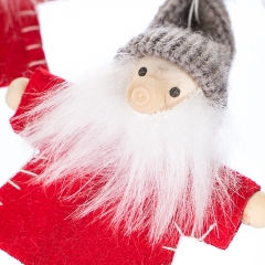 Набір іграшок «Новорічна компанія» (4 шт) (червоний костюм) (0237JA-A)