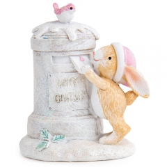 Статуетка "Новорічний листоноша", 11 см (2007-208)