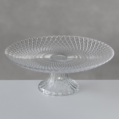 Тортівниця "Кришталевий візерунок", 25,5*9,5 см (9269-015)
