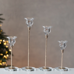 Набір з 4 підсвічників "Вечірня мелодія", 28 см (9285-002)